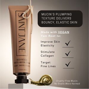 Saint Jane Rich Rescue Phyto-Mucin Cream 1.7oz NIB